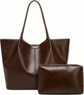 Luxe Vegan Carryall Tote
