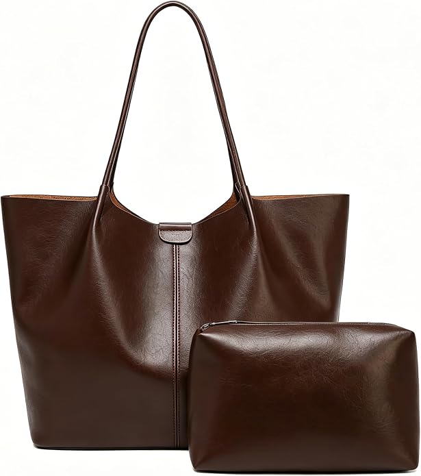 Luxe Vegan Carryall Tote