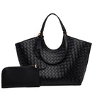 Sophia Woven Carryall Bag