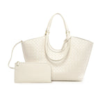 Sophia Woven Carryall Bag